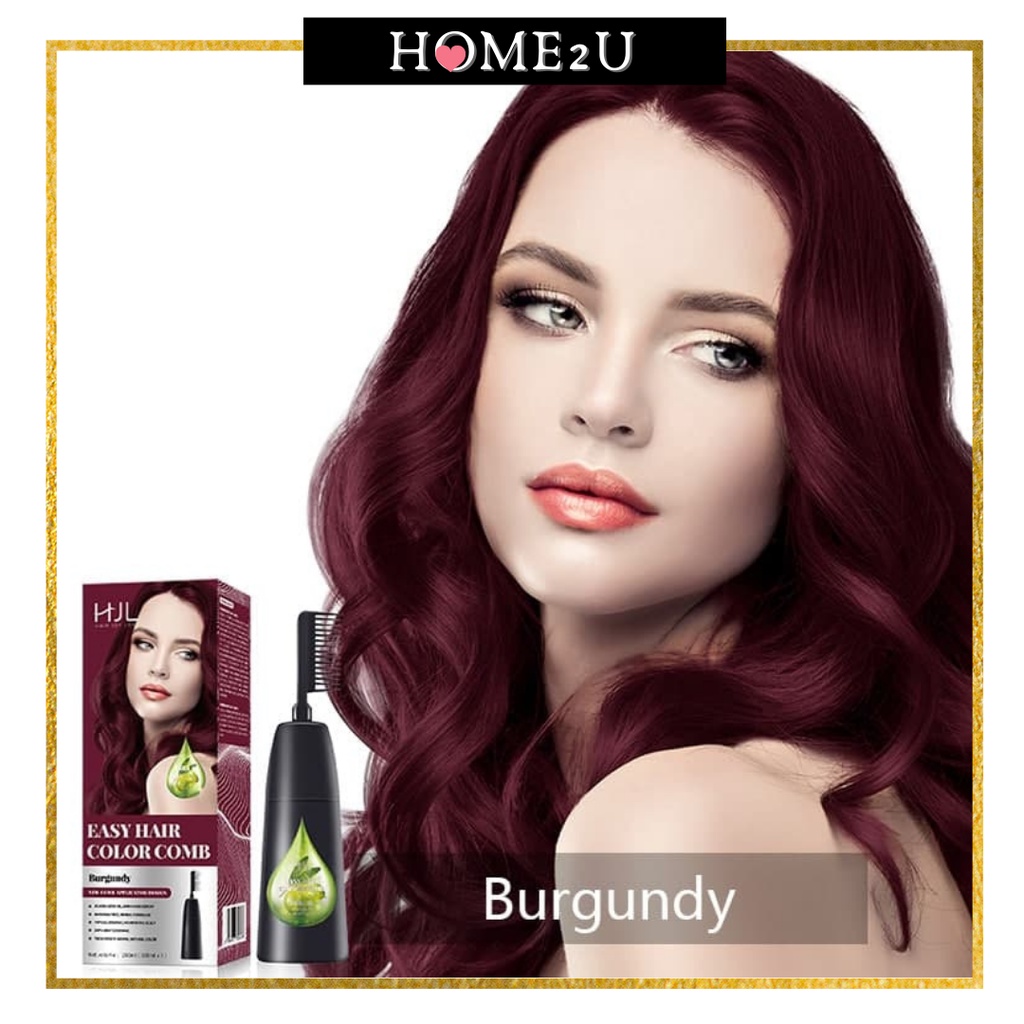 HJL Hair Joy Love Easy Hair Color Comb No Ammonia Long Lasting Permanent Hair  Dye With Easy Comb 易梳彩染发剂 【Home2u】 | Shopee Malaysia