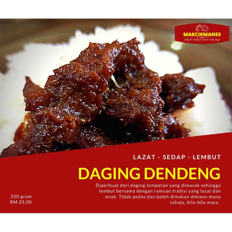 Buy Dendeng Daging Makcikmanes Seetracker Malaysia