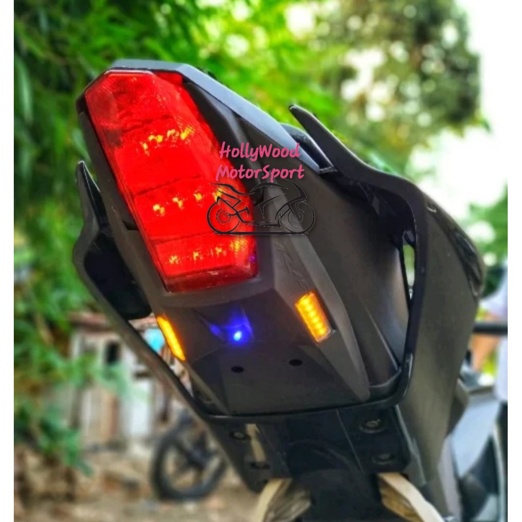 YAMAHA R15 V3 UNDERTAIL R15V3 FENDERLESS MHR WITH LED SIGNAL LIGHT BRACKET NO PLATE BRACKET