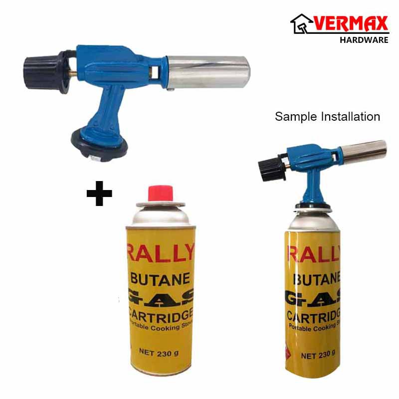 Heavy Duty Quality Metal Portable Flame Gun Butane Gas / Fire Sprayer / Gas Torch / Multipurpose