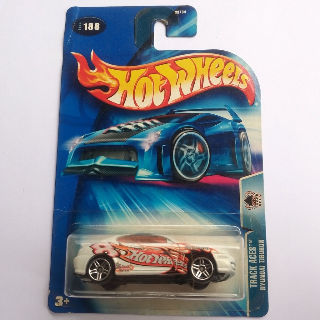 Hot Wheels Hyundai Tiburon | TRACK ACES | White | 1:64 Scale | Hyundai ...