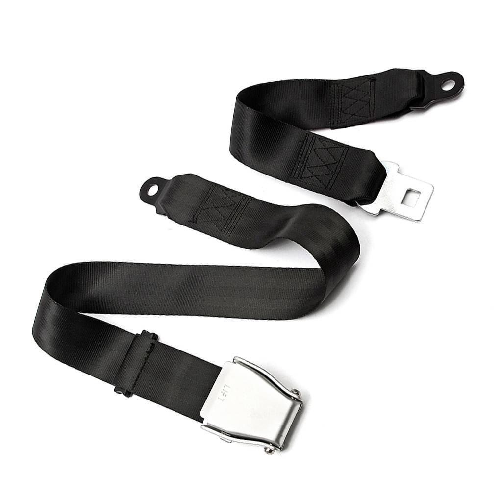 【Biho】 Aviation Seat Belt Aluminum Spare Part Vehicles Airplanes Supplies Buses Two Point Belts Amusement Park Extender