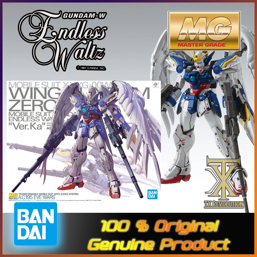 Mg 1 100 Wing Gundam Zero Ew Ver Ka Shopee Malaysia