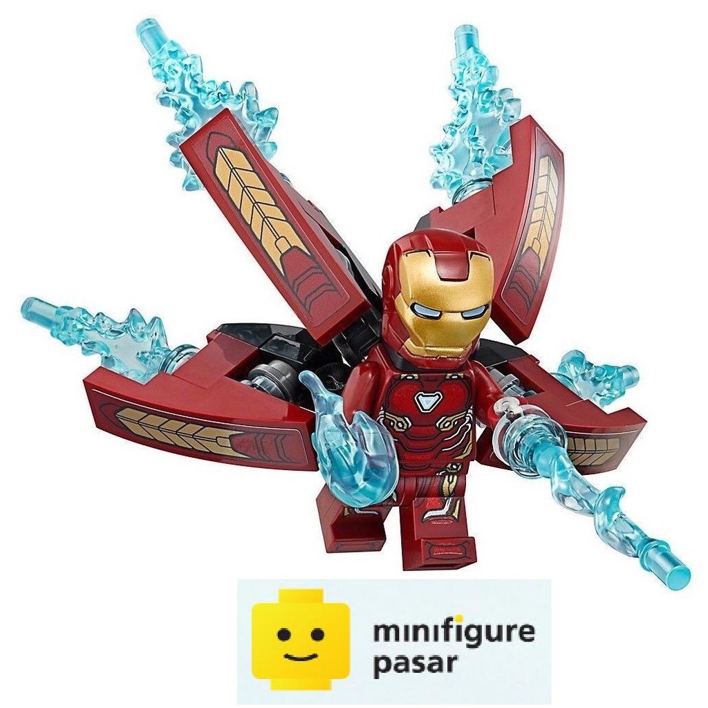 lego iron man infinity war minifigure