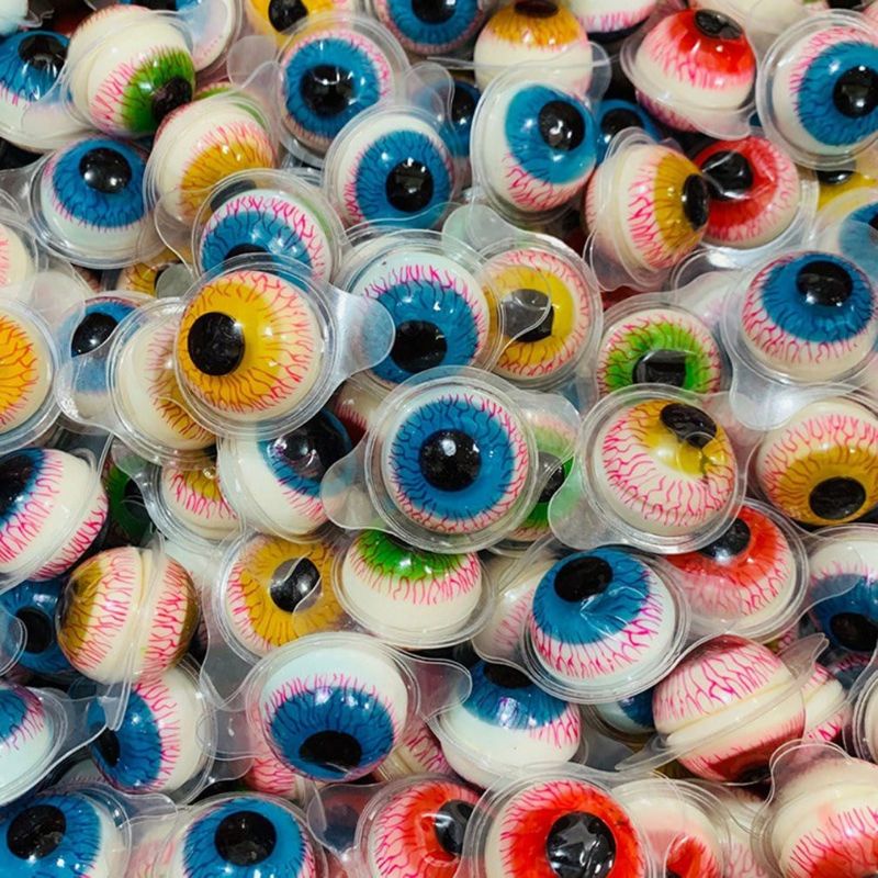 🔥 READY STOK WHOLESALE BORONG 🔥 HALAL 🔥 Eye Gummy Eyeball Gummy Mixed