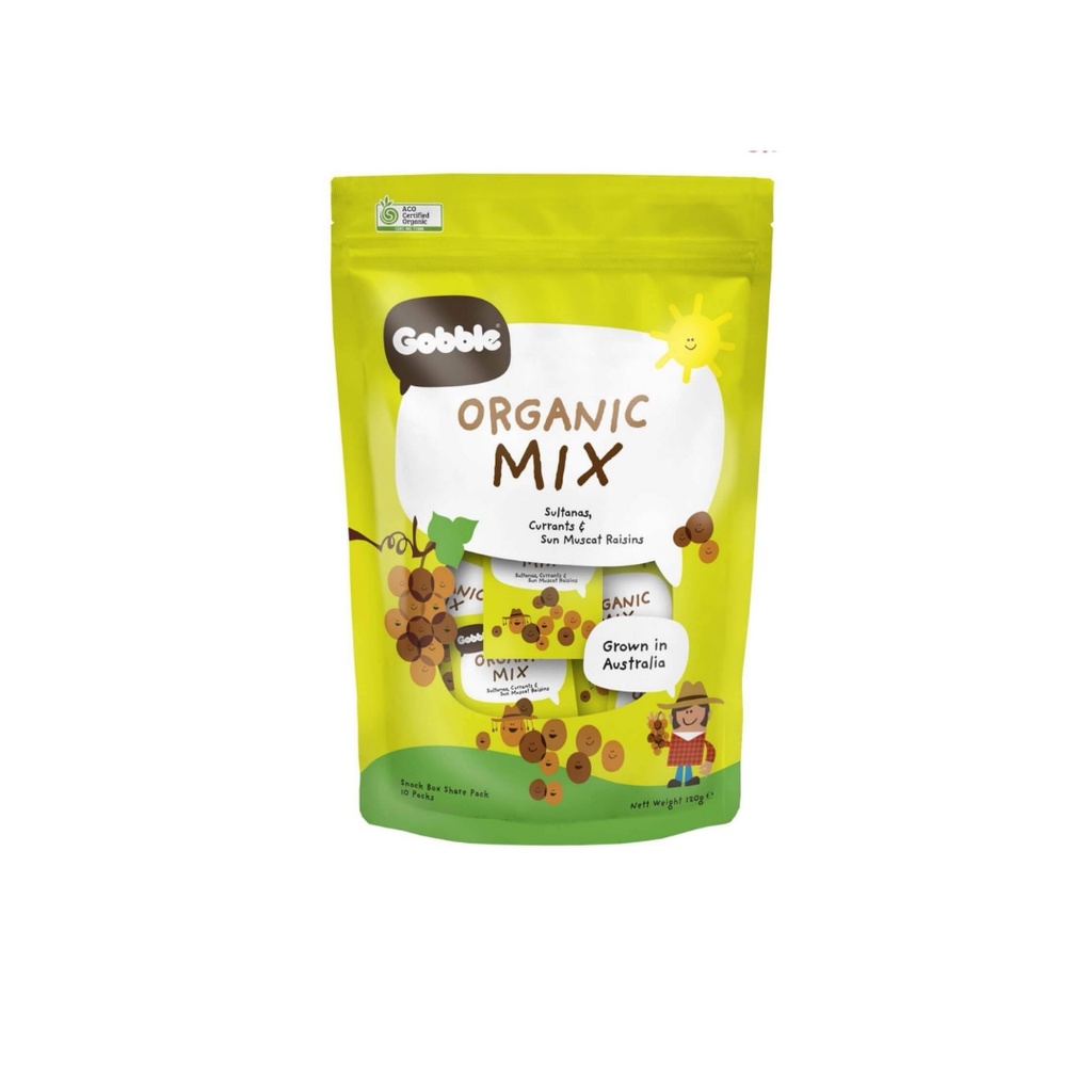 GOBBLE Minis Organic Mix (120g per pack)
