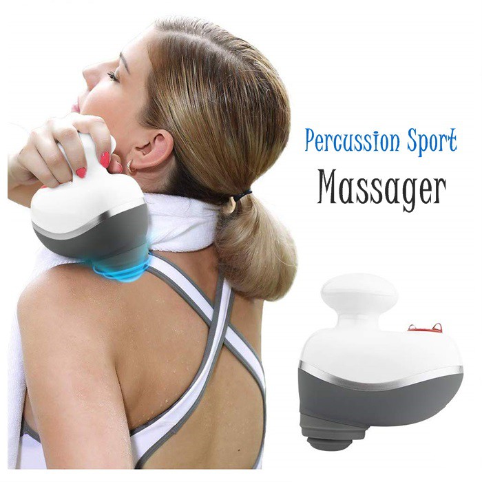 Percussion Sport Body Massager Waterproof Back Neck Massager Cordless