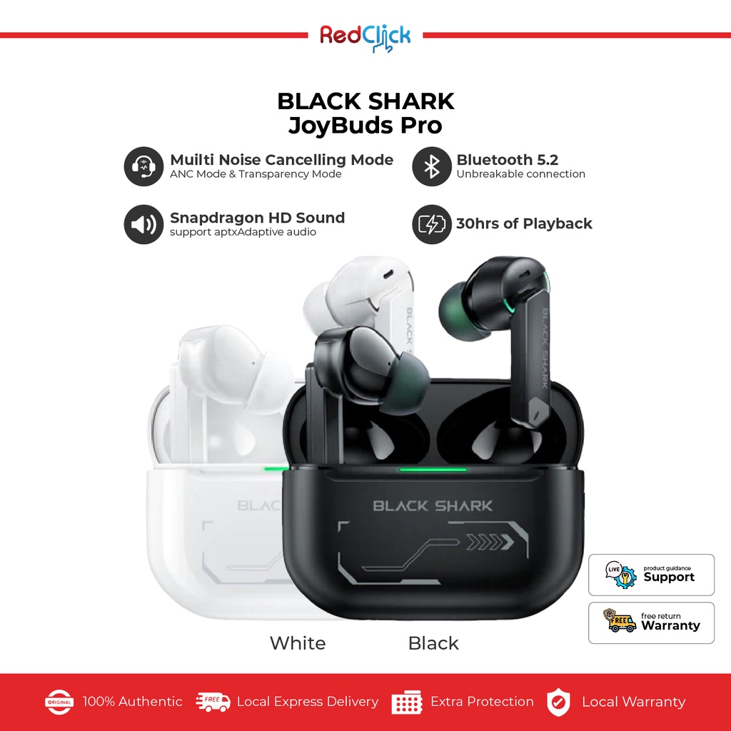 Black Shark TWS Lucifer T1 / T2 / T4 / T6 / T10 / T14/ Joybuds Pro ...