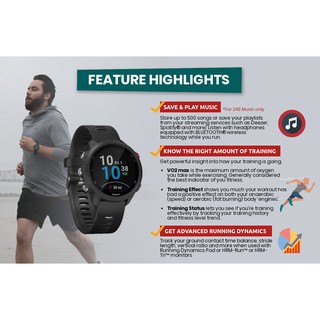garmin 245 spo2