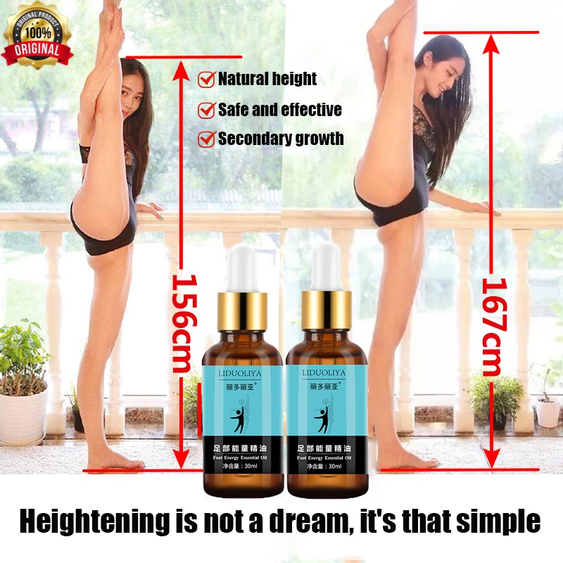 Height increase oil height growth agent essential oil foot health products natural promotes body heigh growth
