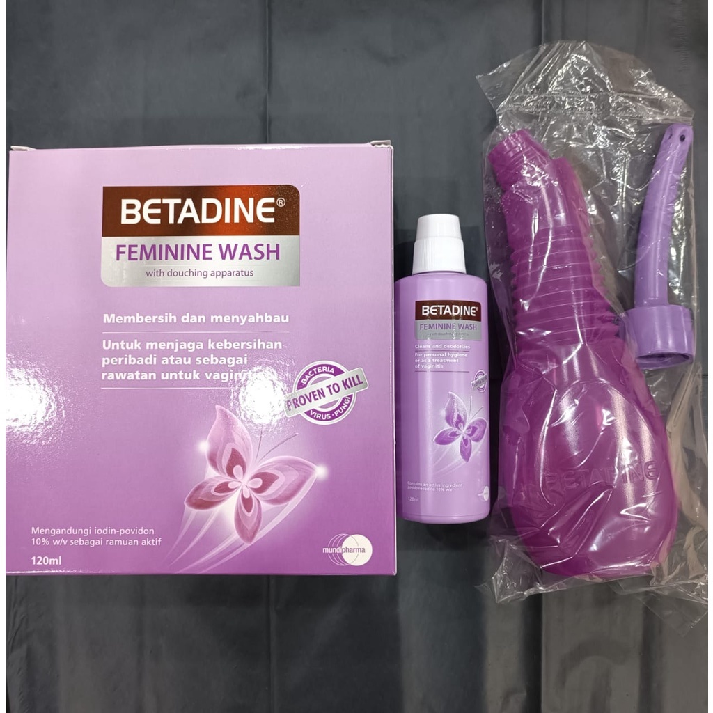 Betadine Feminine Wash With Douching Apparatus ( 120 ml ) Shopee Malaysia