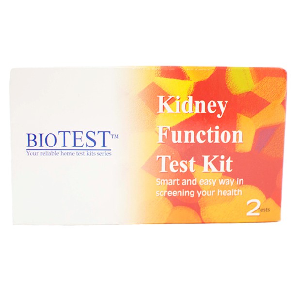 Biotest Kidney Function Test Kit 2 Test Shopee Malaysia