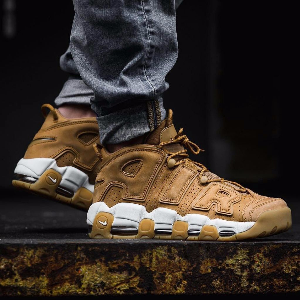 nike air uptempo 96 flax