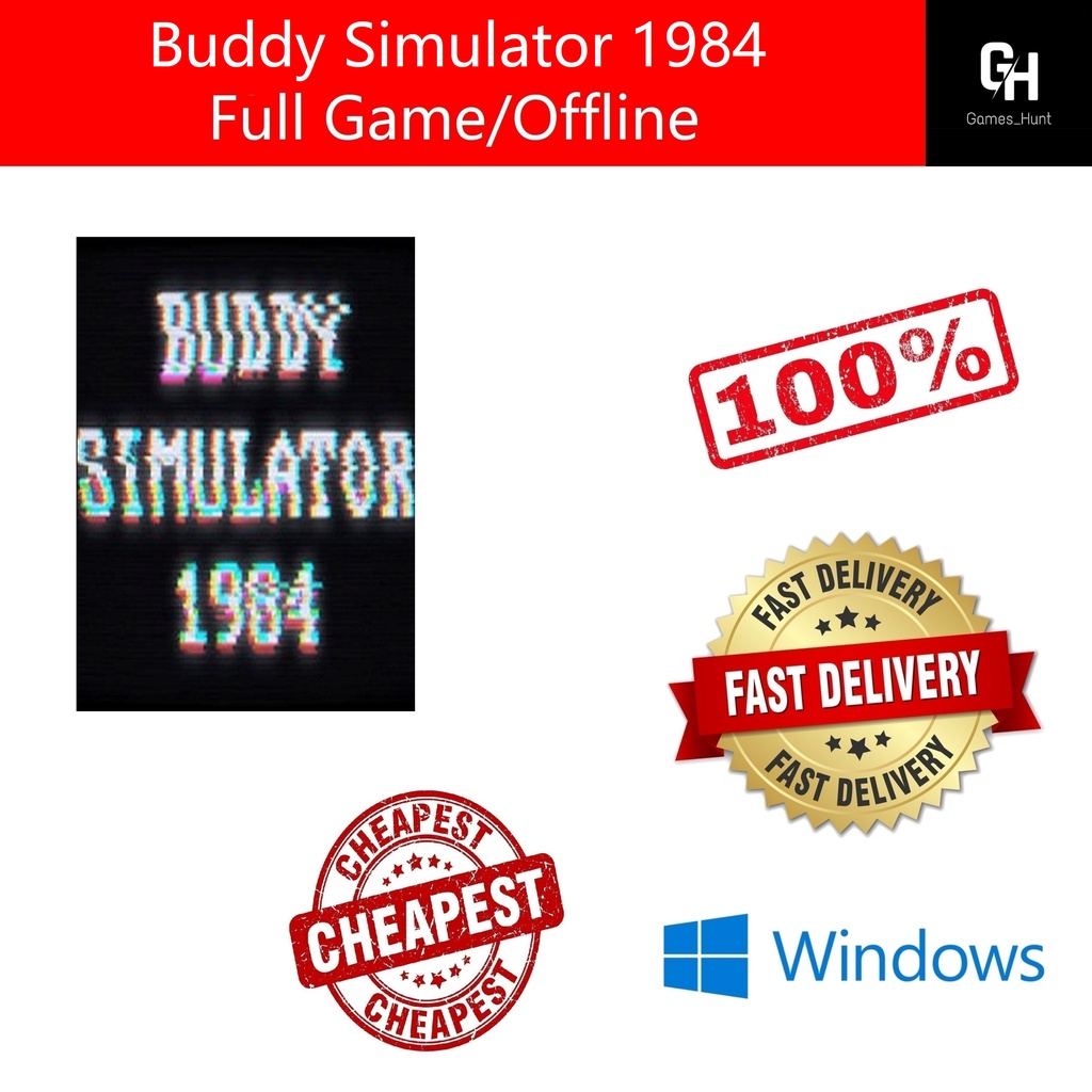 Buddy Simulator 1984 [PC Game] Shopee Malaysia