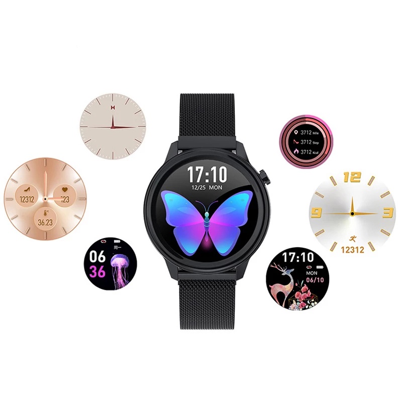 Smart Watch Real-time Weather Forecast Activity Tracker Heart Rate Monitor Sports Ladies Smart Watch For Android