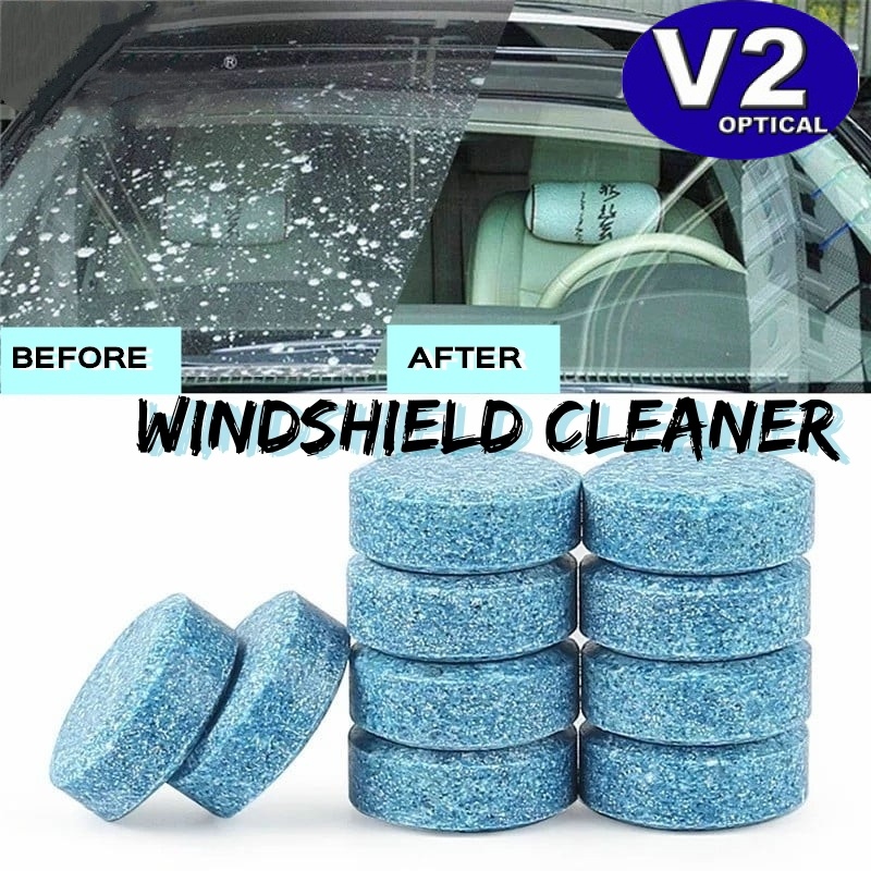(1 PC) Car Windshield Cleaner Glass Cleaner Car Solid Wiper Window