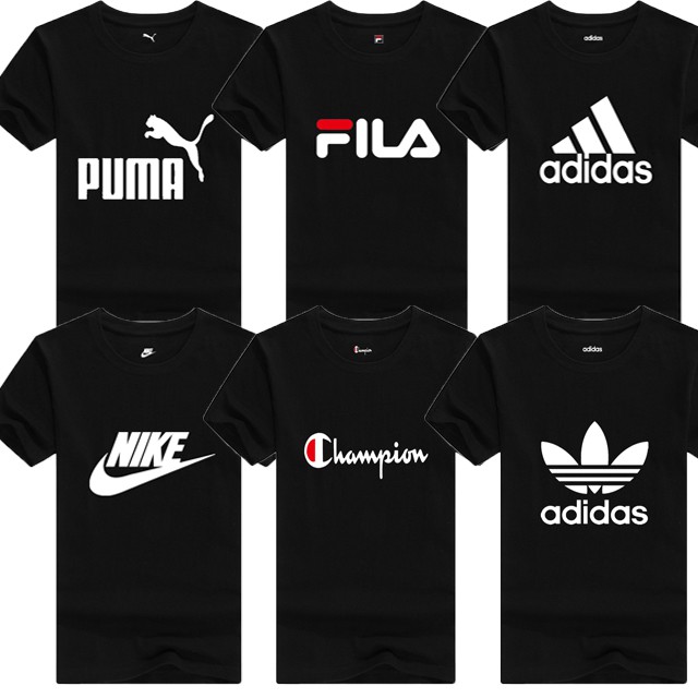 nike and adidas t shirts