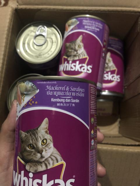  Whiskas  Canned Food  400gm Cat  Can Food  Makanan Tin 
