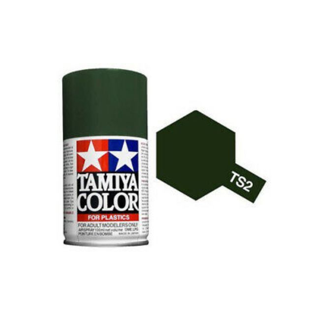 dark green spray paint for plastic