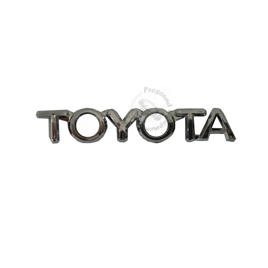 TOYOTA CAR EMBLEM BADGE STICKER | Shopee Malaysia