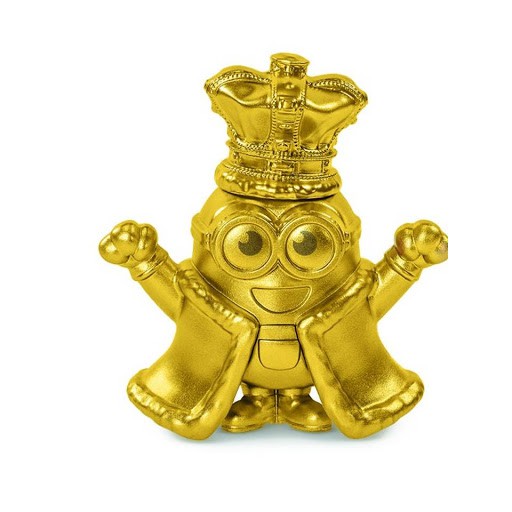 gold minion in happy meal