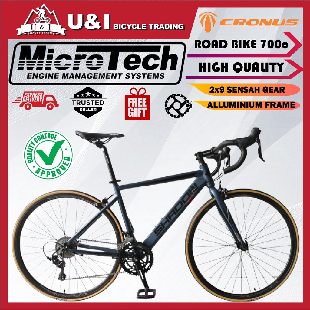 SHADOW 700C AERO Road Bike Racing Bike Full Alloy Frame Roadbike / SHADOW ARLENE 2021 STI / FIXIE / 