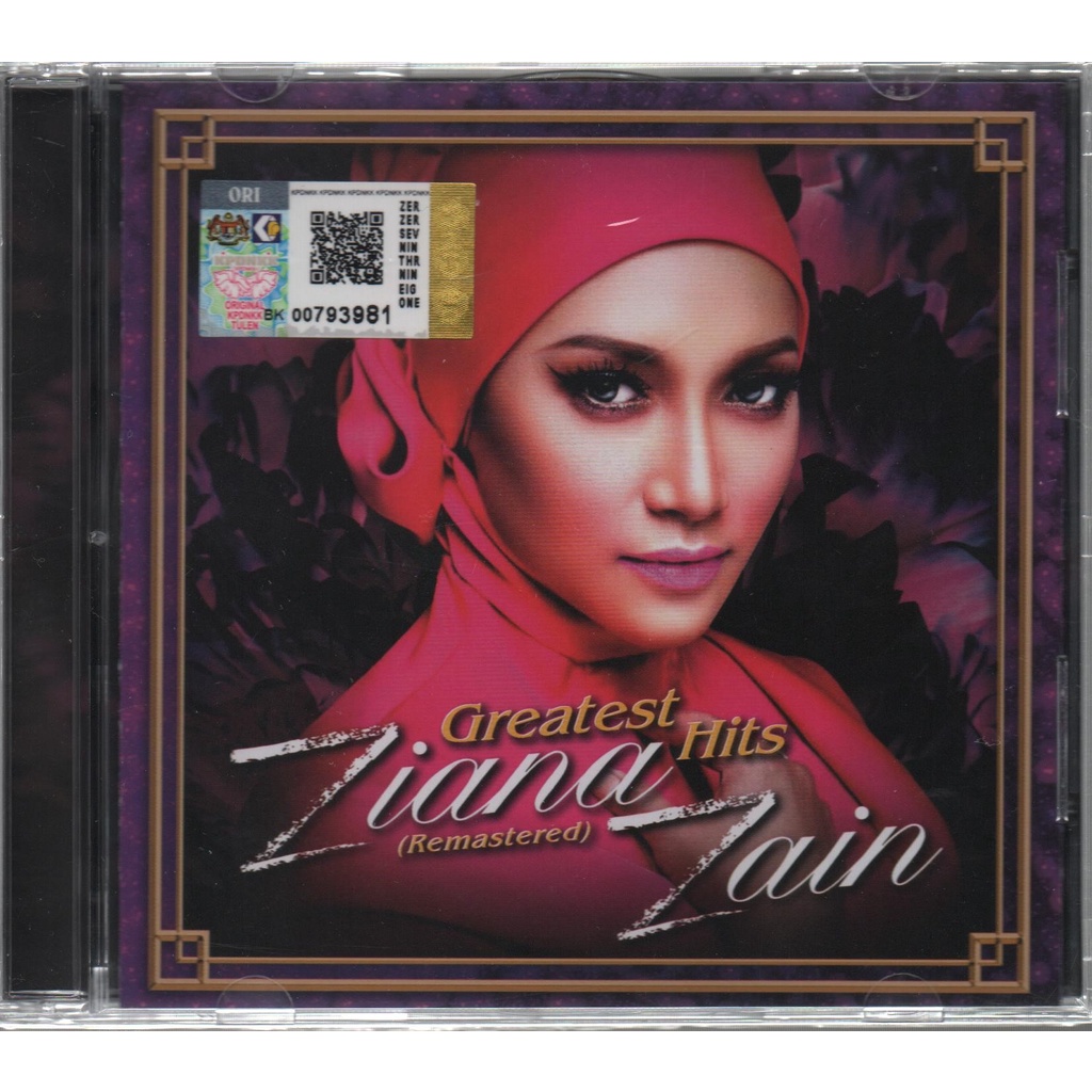 CD Ziana Zain - Greatest Hits (2CD / Remastered) Ready Stock