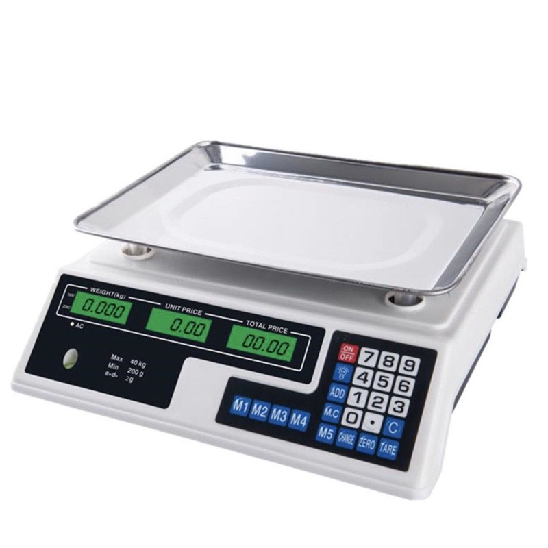 New:40 KG Electronic Digital Price Computing Counting Weighing Scale With 2 Side Display | Shopee Malaysia