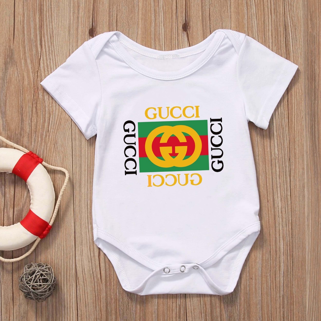 gucci baby romper