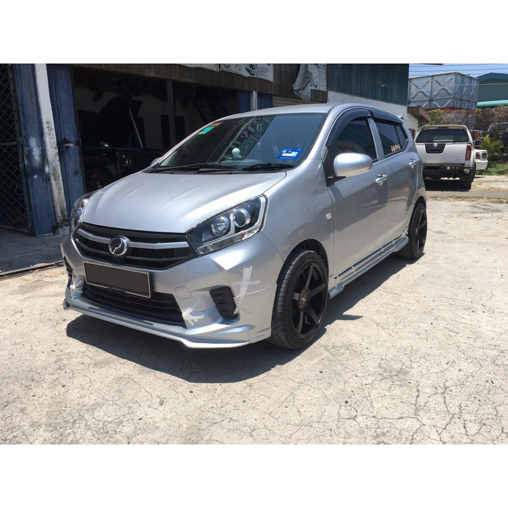 PERODUA AXIA FACELIFT GEAR UP/SPORTIVO BODY KITS SKIRTING 