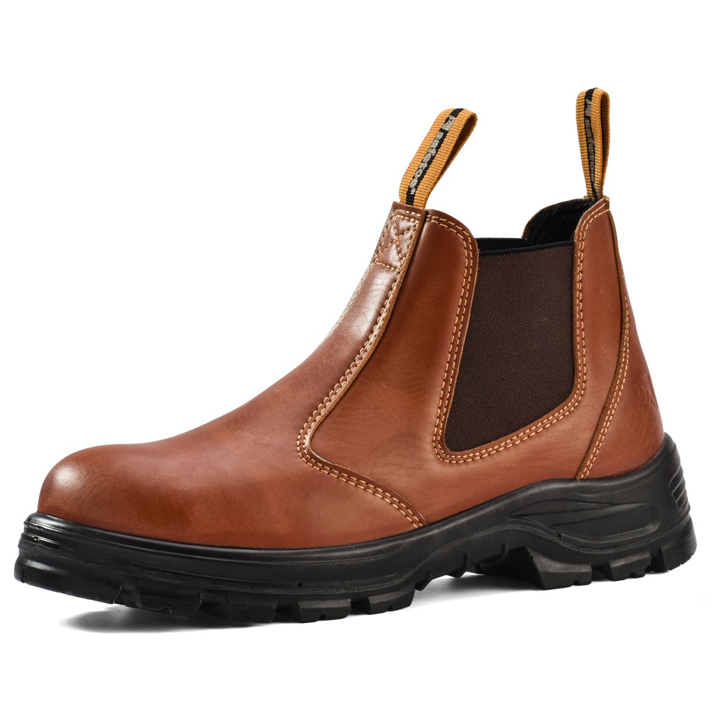 wide steel cap boots