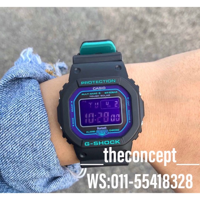 100 Original G Shock Gw B5600bl 1 Joker Bluetooth Tough Solar Gw B5600bl 1d Gw B5600bl Gw B5600 Gwb5600bl Shopee Malaysia