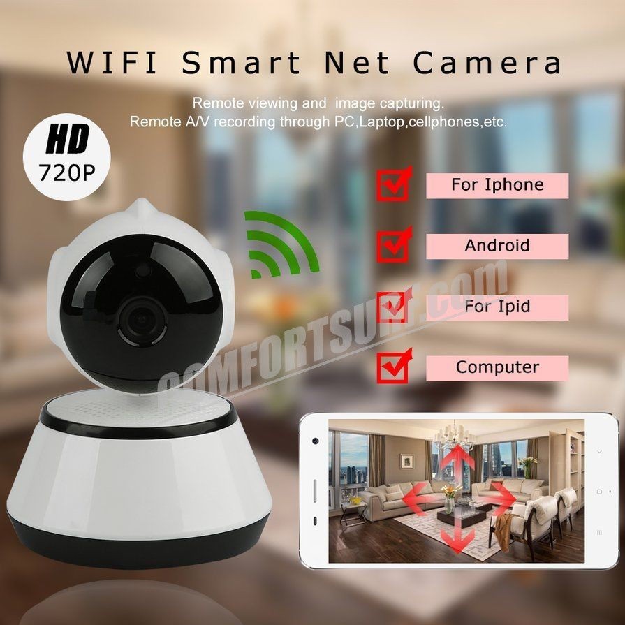 Cctv Ip Camera Wireless Camera Surveillance Wifi Phone Connect View Online Live Shopee Malaysia