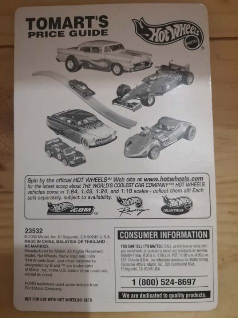 2000 hot wheels price guide