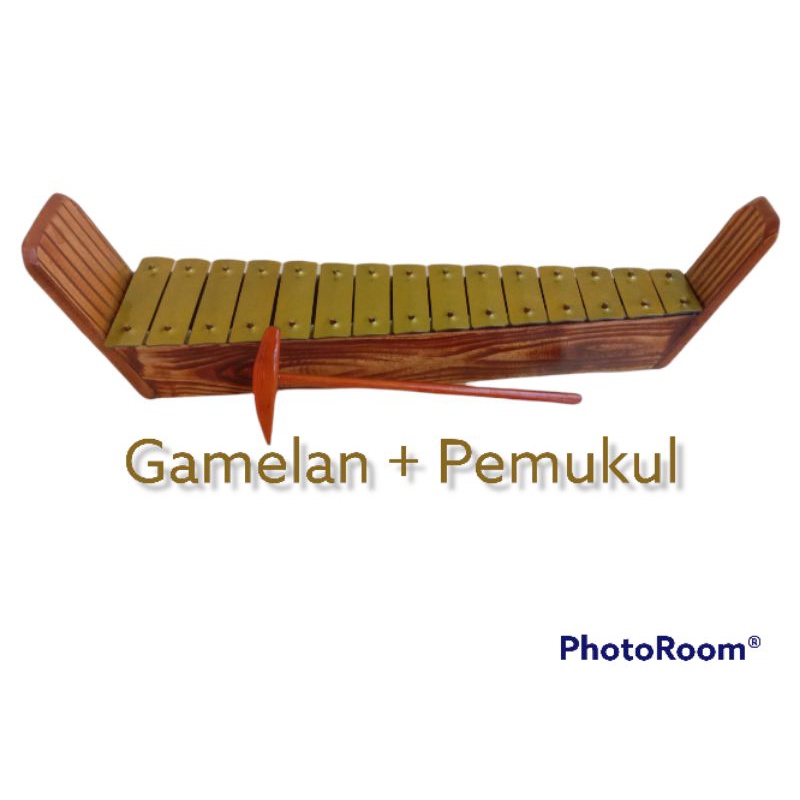 Gamelan Saron 15 Blades Do_Re_Mi West Java Indonesia, Traditional-Modern Gamelan Musical Instrument,