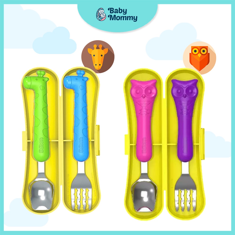 Edison Spoon & Fork Case Set Korean Import 2Y & 4Y Set Shopee Malaysia