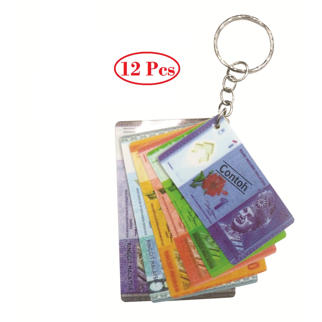 Malaysian Ringgit Keychain (12 Pcs) Shopee Malaysia