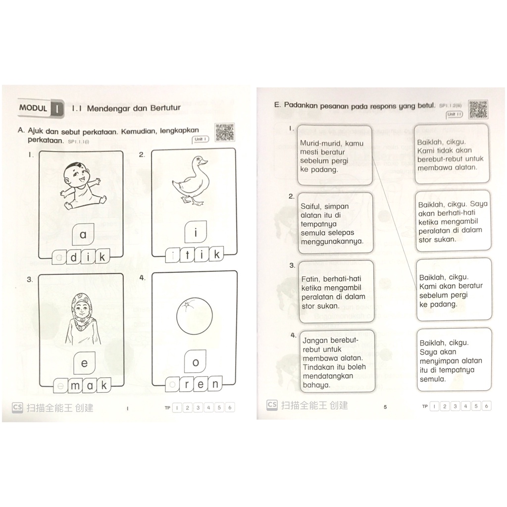 Buy SasbadiModul Activiti SETARA STANDARD Tahun KSSR Semakan Buku Latihan Tahun