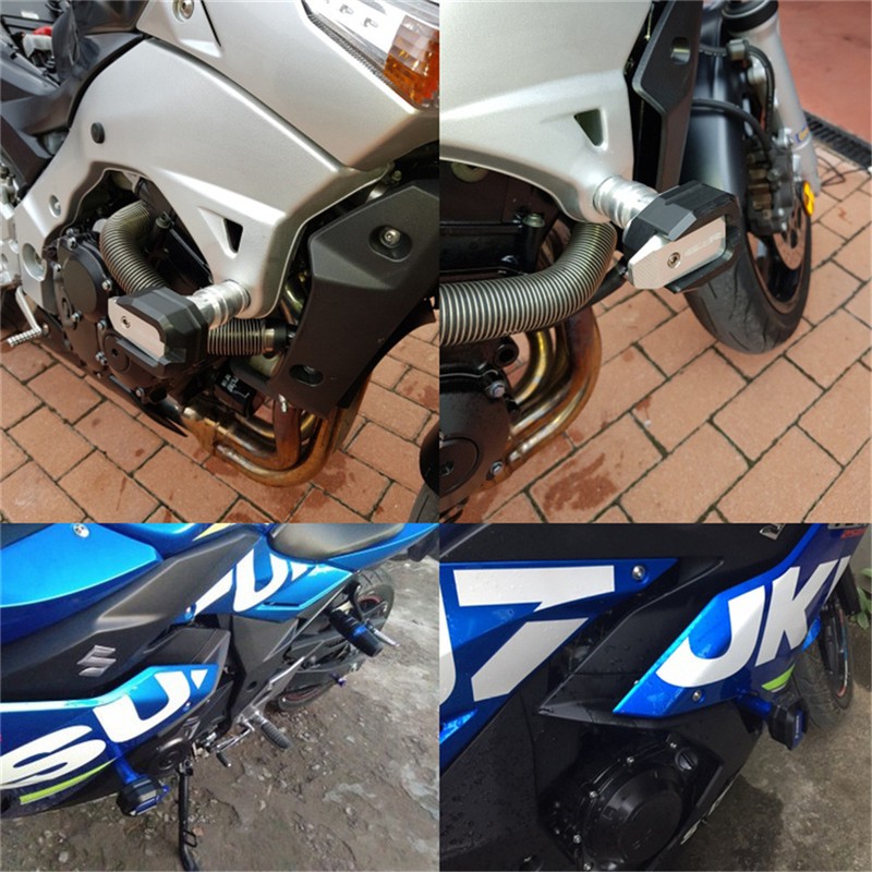 For SUZUKI GSR400 GSR600 GSR750 GSR 600 750 Motorcycle Falling Protection  Frame Slider Fairing Guard Anti Crash Pad Protector | Shopee Malaysia