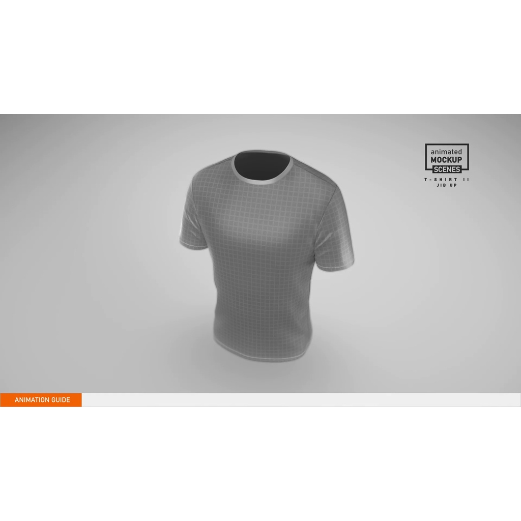 T-shirt II Jib Up Mockup Template - Animated Mockup SCENES for After