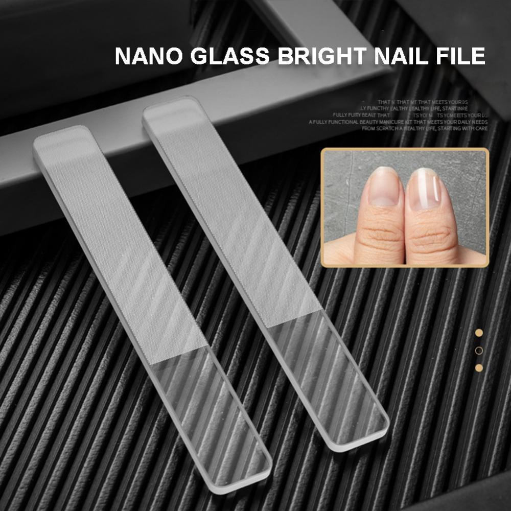 ❤【With Box】Mini Orange® Nano Nail Buffer Crystal Glass Nail Files Nail Polisher Tool Nail Shiner nail polish remover|纳米