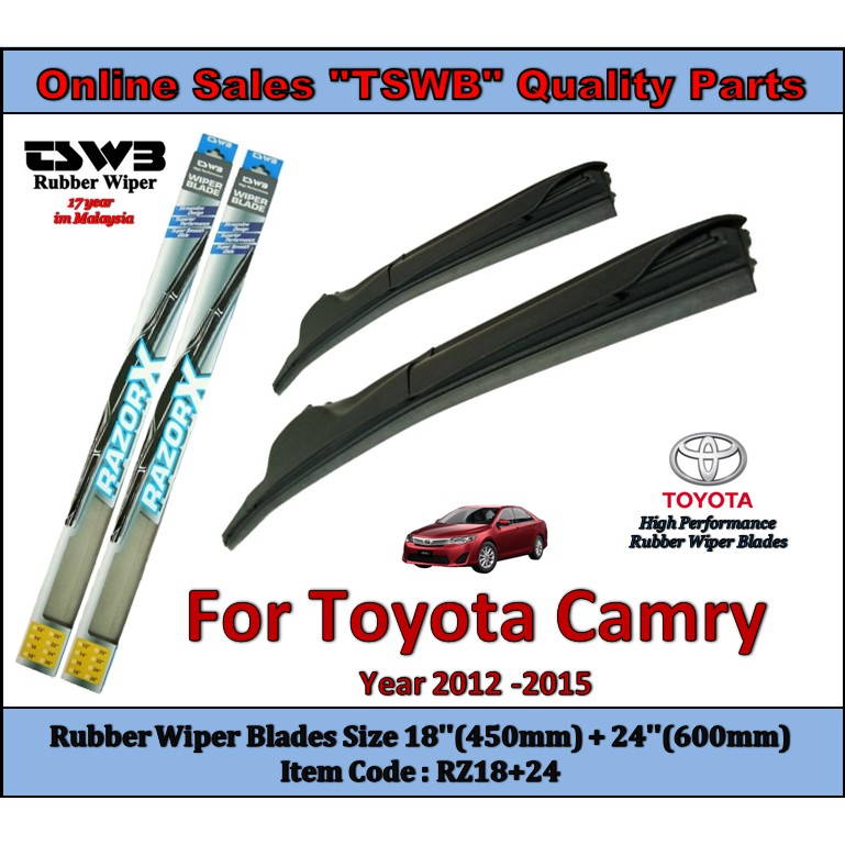 2015 Toyota Camry Wiper Blade Size ~ Best Toyota 2015 Toyota Camry Le Wiper Blade Size