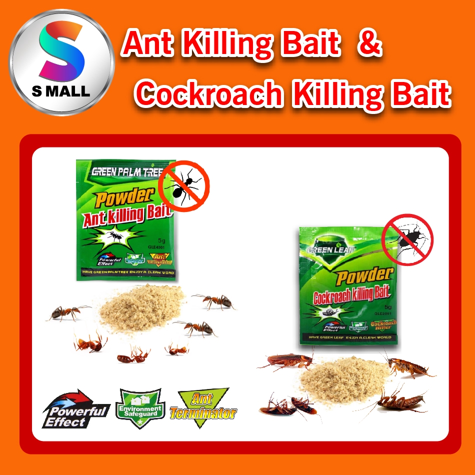 Powder Ant Killer 5g Per Pack Cockroach Killer 5g Per Pack Killing Bait 1pcs 10pcs