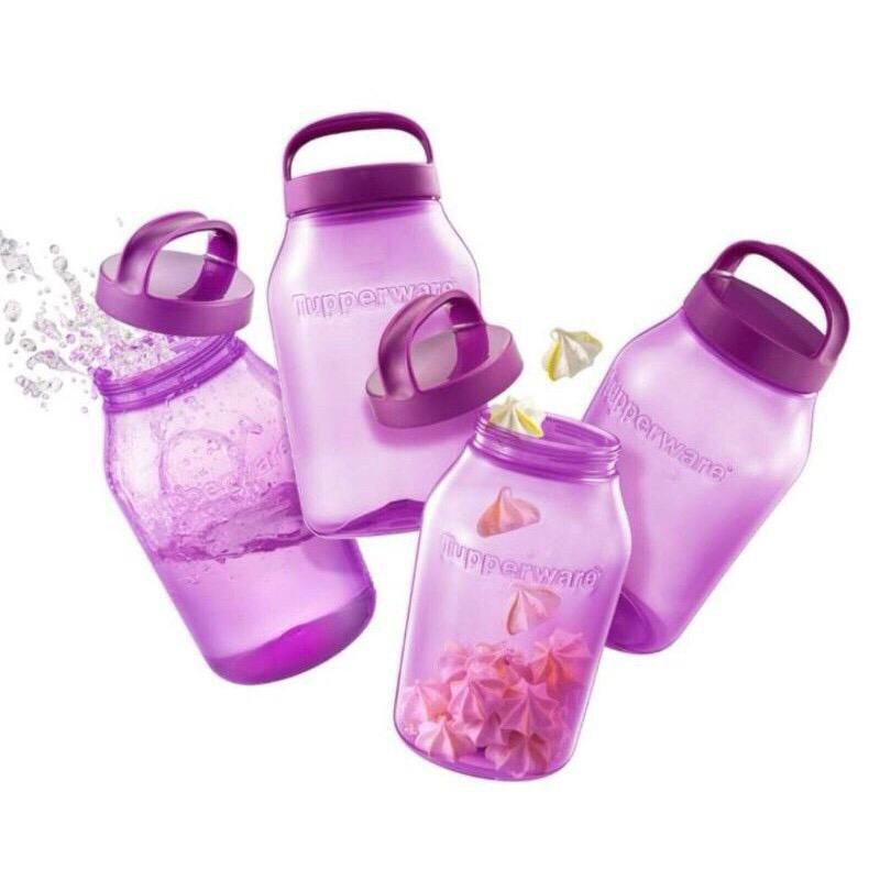 🔥HOT ITEMS🔥Tupperware Universal Jar 3L(Purple) / Airtight Container