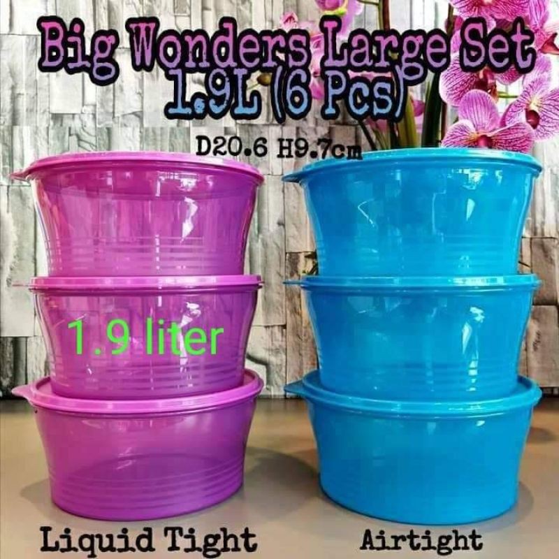 Big Wonder Set Tupperware 1pc (1.9L)