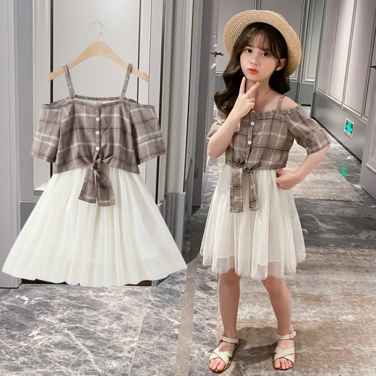 girls plaid outfit