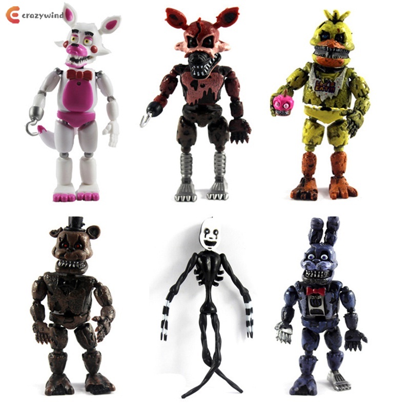 FNAF Five Nights At Freddy\'s Mini Figures Miniature Game Collection ...