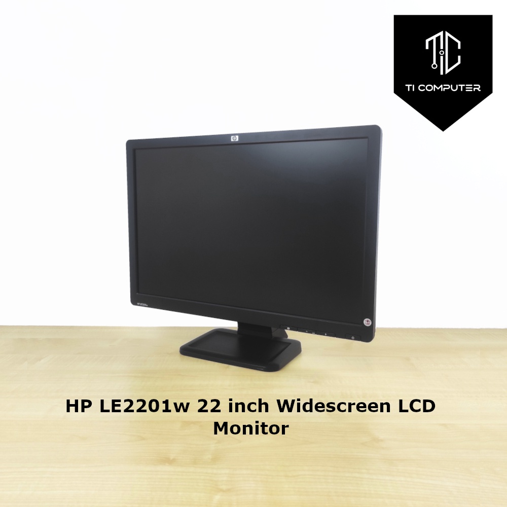 HP LE2201w 22 inch Widescreen LCD Refurbished Monitor Shopee Malaysia