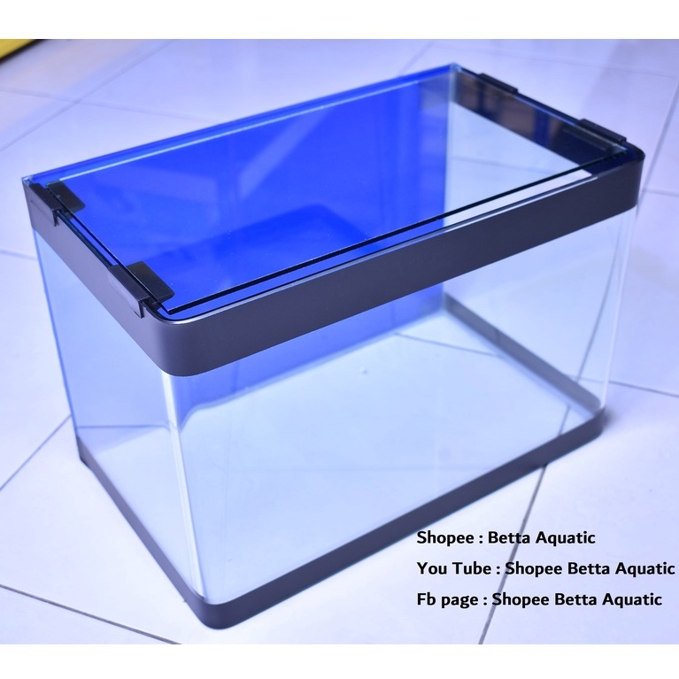 AQUARIUM KACA BESAR BIRU SAIZ 15 Shopee Malaysia