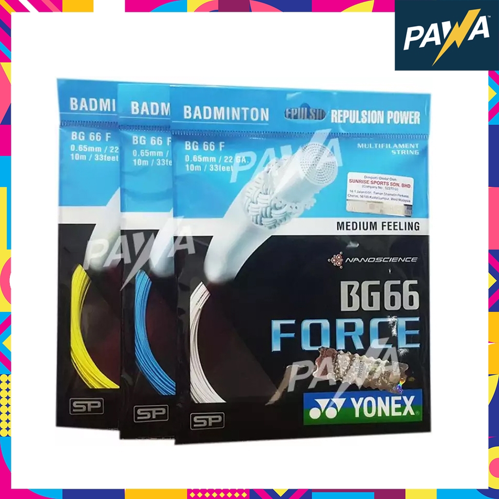Yonex BG66 BG 66 Force Badminton String (100% Original) | Shopee Malaysia